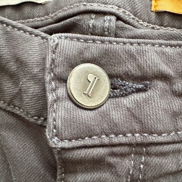 Pilcro and the Letterpress Jeans Womens' Size 25 STET Gray skinny Low Rise 1230 - Picture 3 of 14